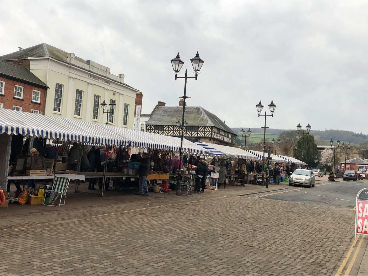 Apartament Flat G, 8 Castle Street Ludlow Zewnętrze zdjęcie